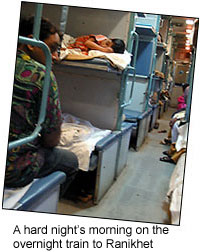 Train to Ranikhet